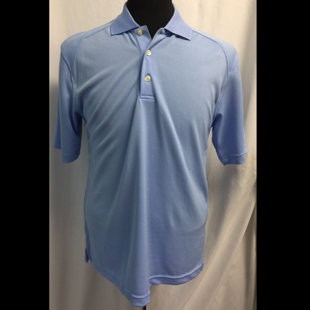 Bolle Golf Small Blue Short Sleeve Polo Shirt